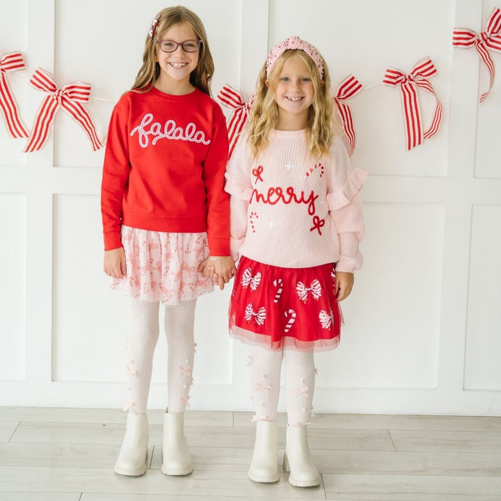 Coquette Merry Christmas Knit Sweater