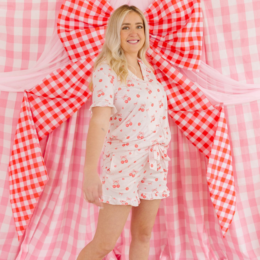 Cherry Bows Women's Lounge Set