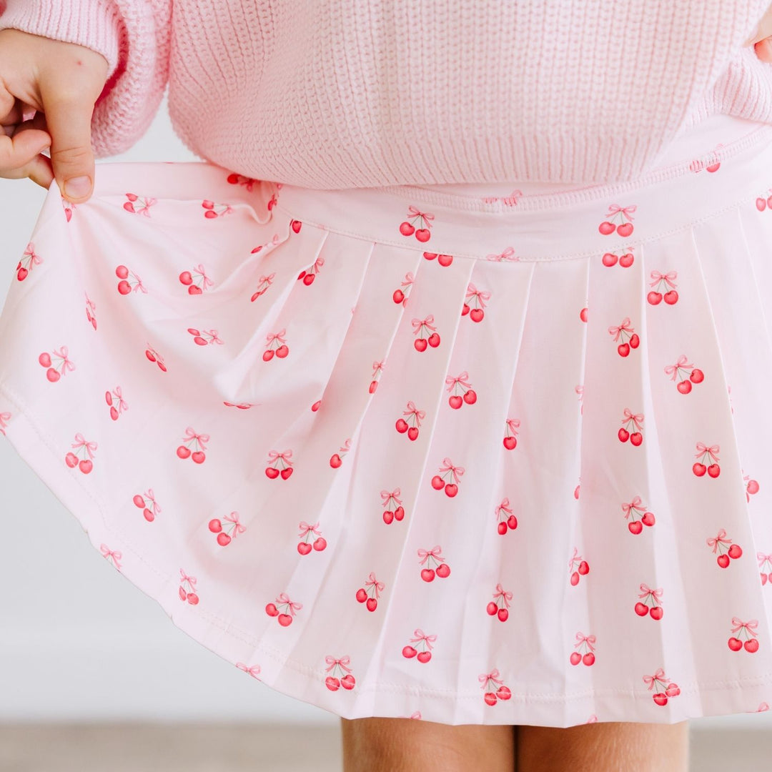 Cherry Cute Athletic Skort