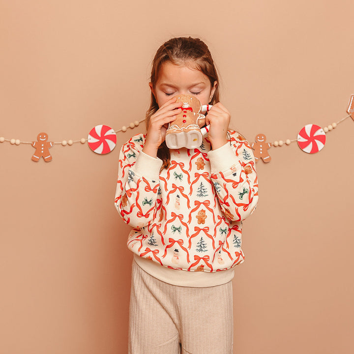 Christmas Cutie Sweatshirt - Natural