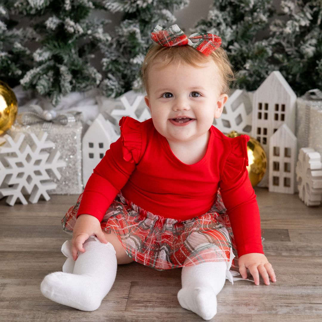 Girl Baby Christmas Bow Headband Baby Bow Headband For Christmas