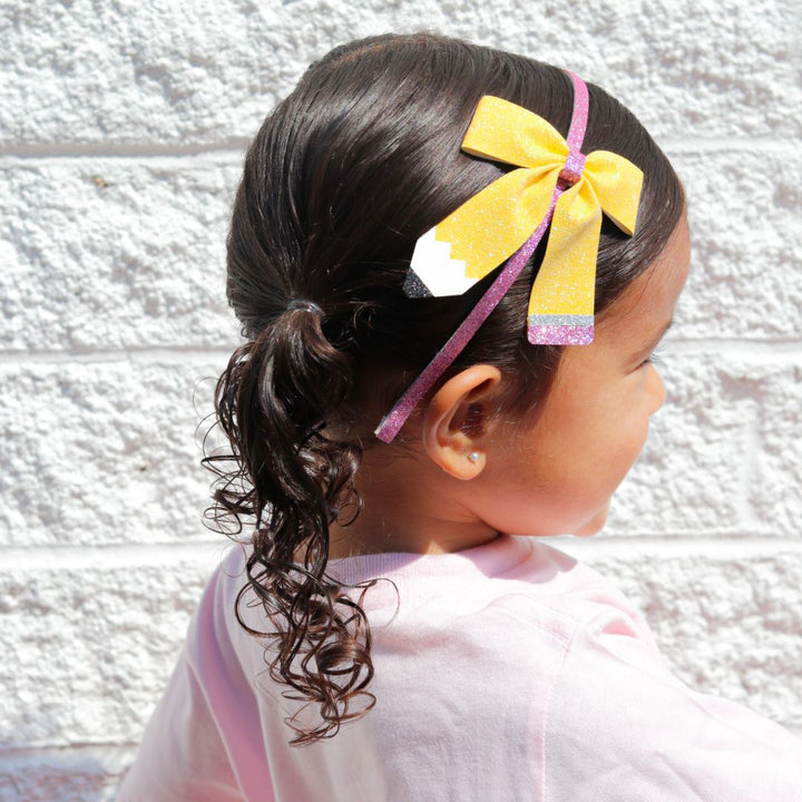 Coquette Pencil Bow Headband