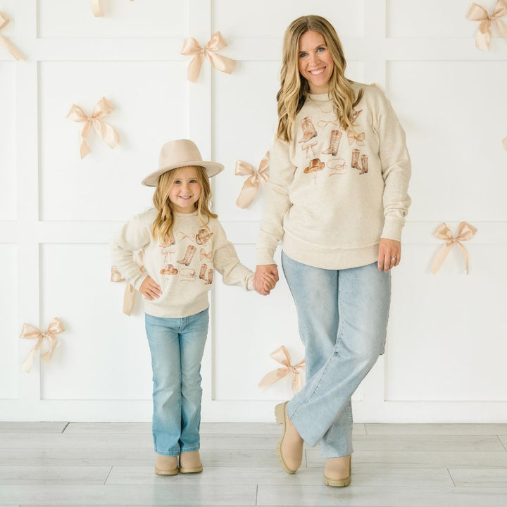 Cowgirl Cutie Sweatshirt - Natural