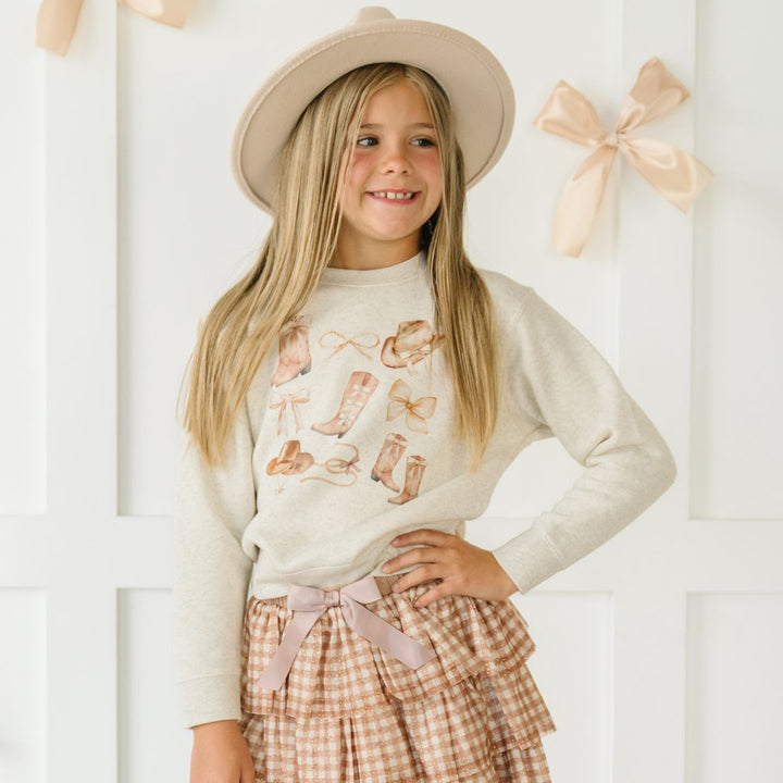 Cowgirl Cutie Sweatshirt - Natural