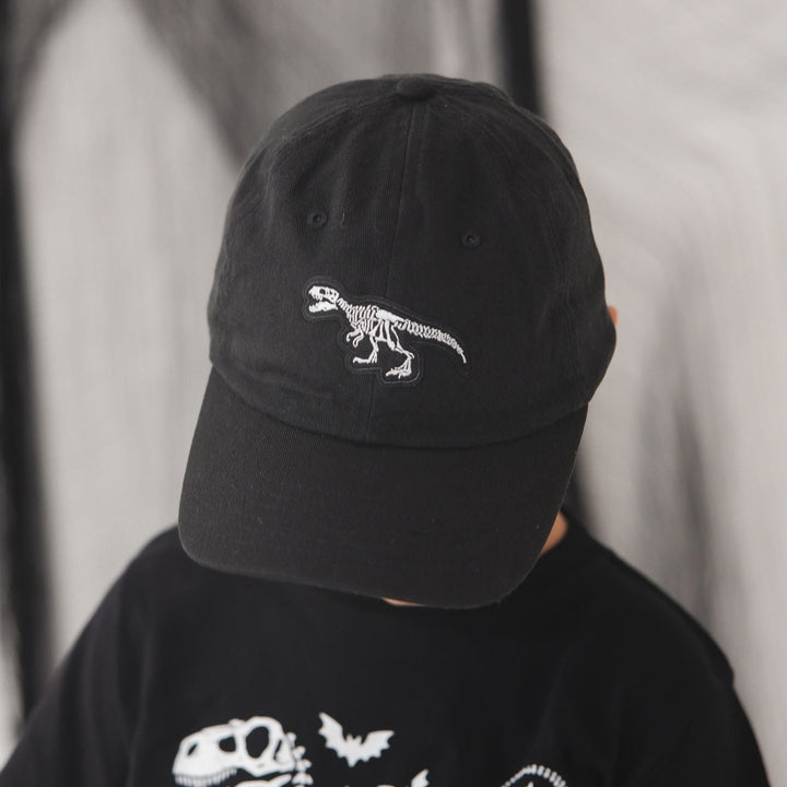 Dinosaur Skeleton Patch Halloween Baseball Hat