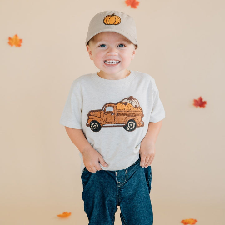 Fall Truck Patch Short Sleeve T-Shirt