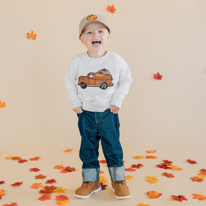 Embroidered Pumpkin Patch Baseball Hat