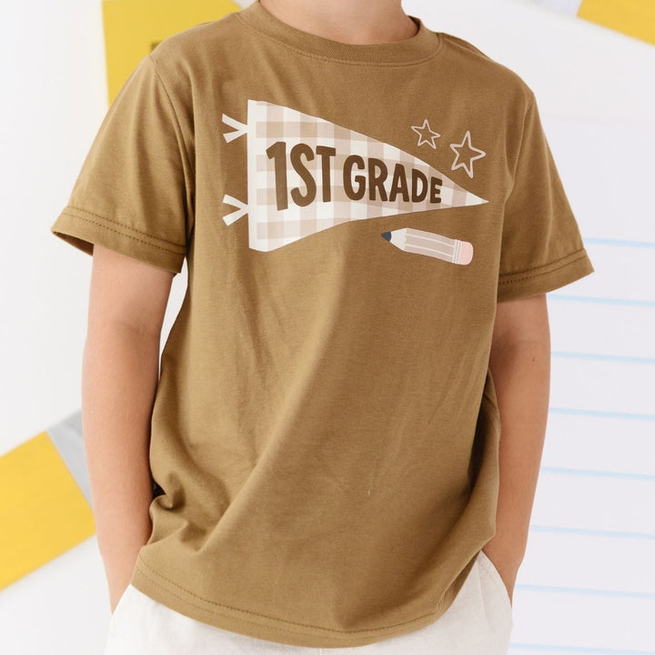 First Grade Pennant Short Sleeve T-Shirt