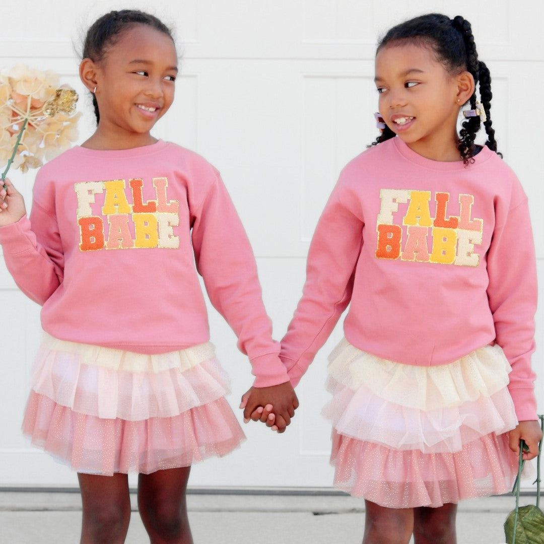Pink babe sweatshirt outlet