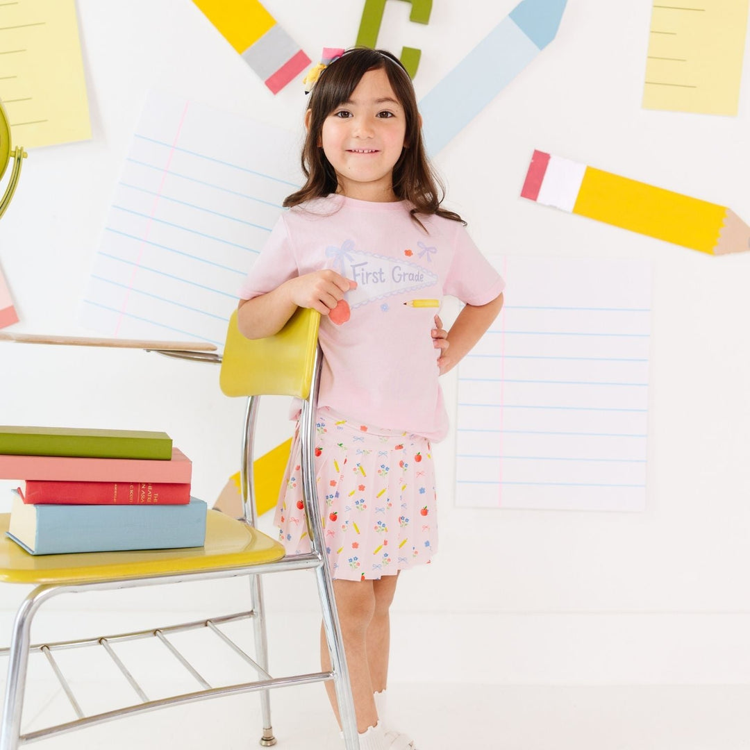 School Days Pencil Bow Headband