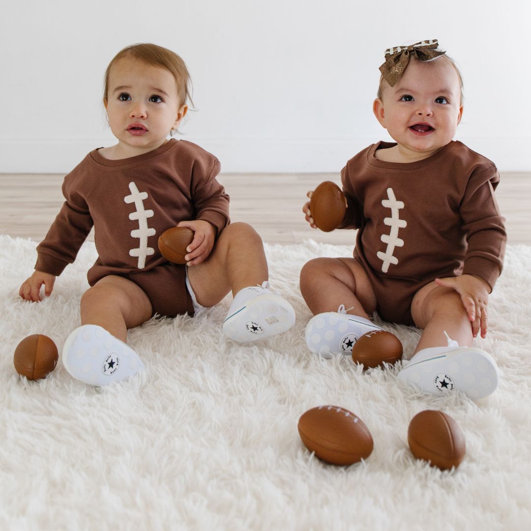 Football Bow Baby Headband