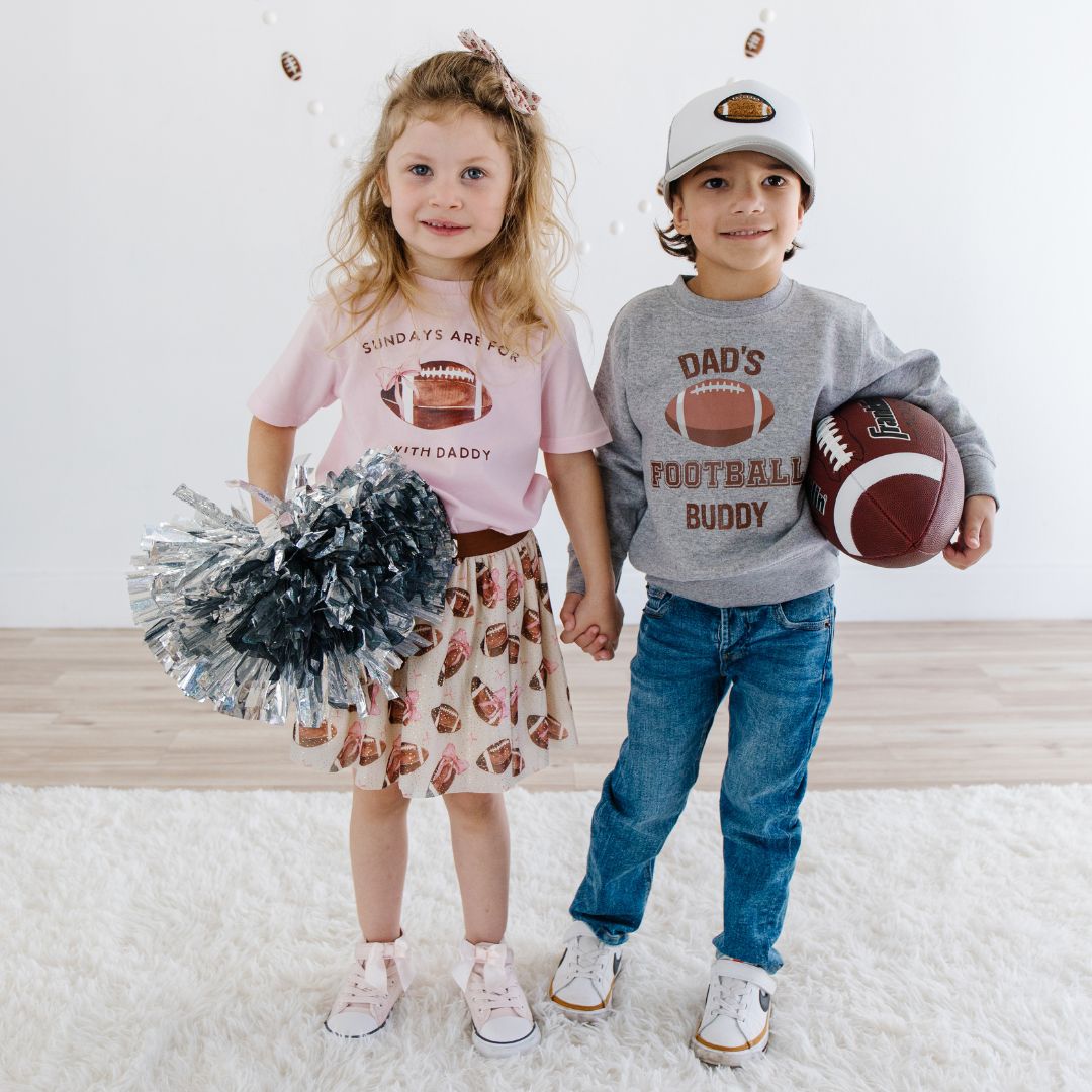 Football With Daddy Short Sleeve T-Shirt - Ballet