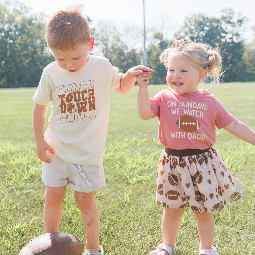 Touchdown Echo Short Sleeve T-Shirt - Natural