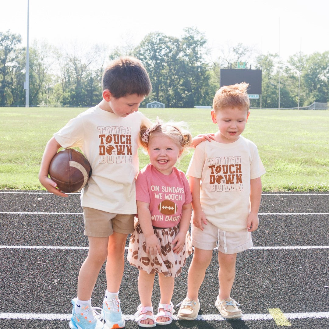 Touchdown Echo Short Sleeve T-Shirt - Natural