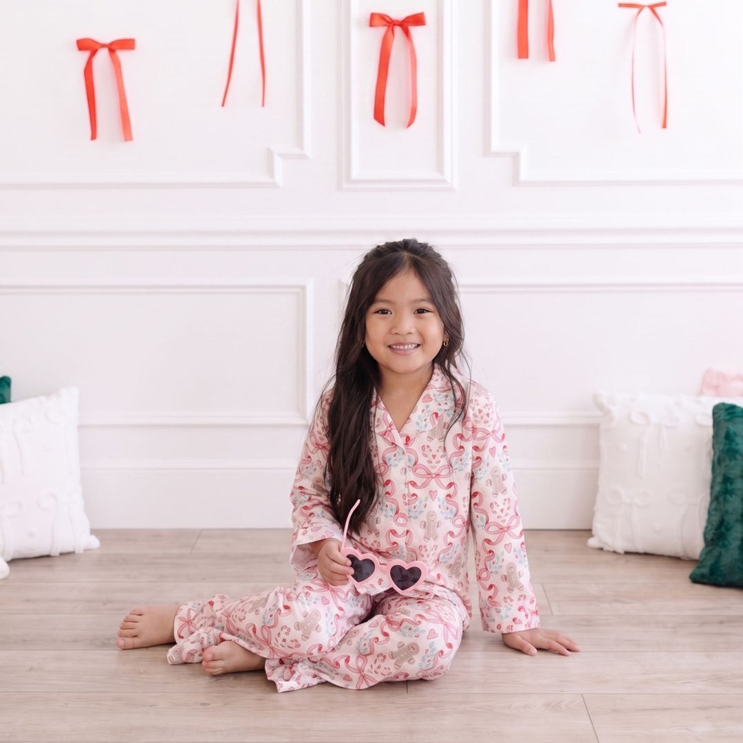 Gingerbread Trellis Christmas Two-Piece Set