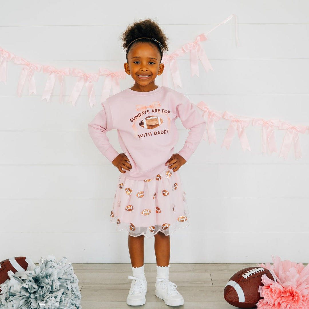 Game Day Glitter Bow Headband