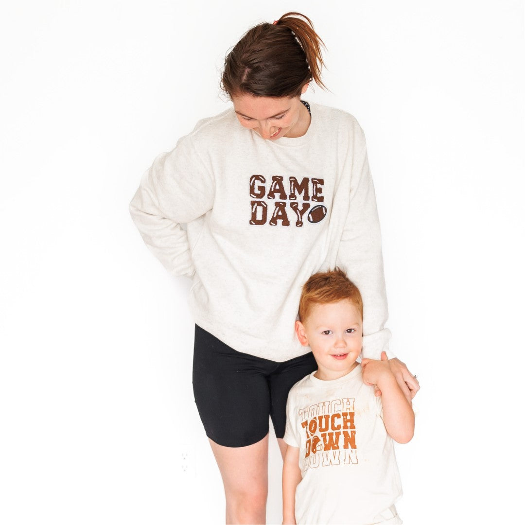 Touchdown Echo Short Sleeve T-Shirt - Natural