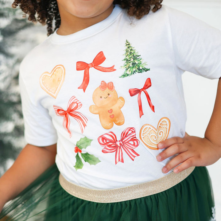 Gingerbread Cutie Christmas Short Sleeve T-Shirt