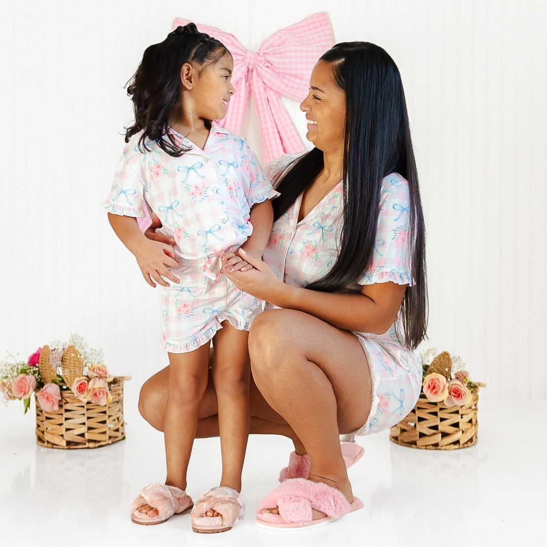 Gingham Trellis Women's Lounge Set