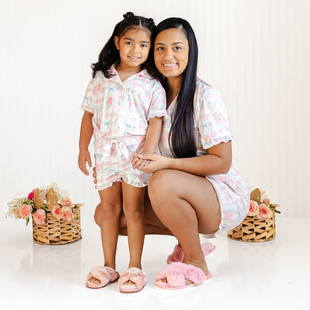 Gingham Trellis Women's Lounge Set