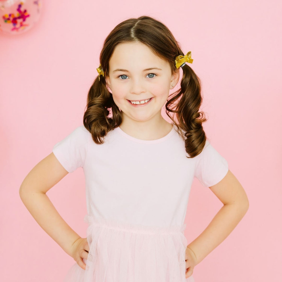 Sweet Wink Toddler Girls Pink Confetti Short Sleeve Tutu Dress Sweet Wink Toddler Girls Pink Confetti Short Sleeve Tutu Dress