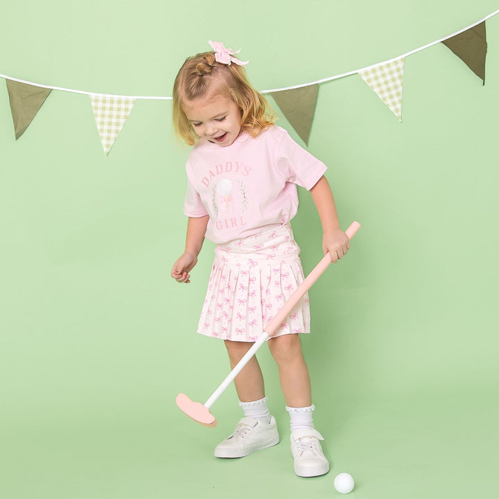 Daddy's Golf Girl Short Sleeve T-Shirt - Ballet