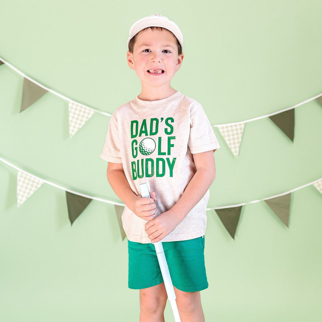 Dad's Golf Buddy Short Sleeve T-Shirt - Natural Heather