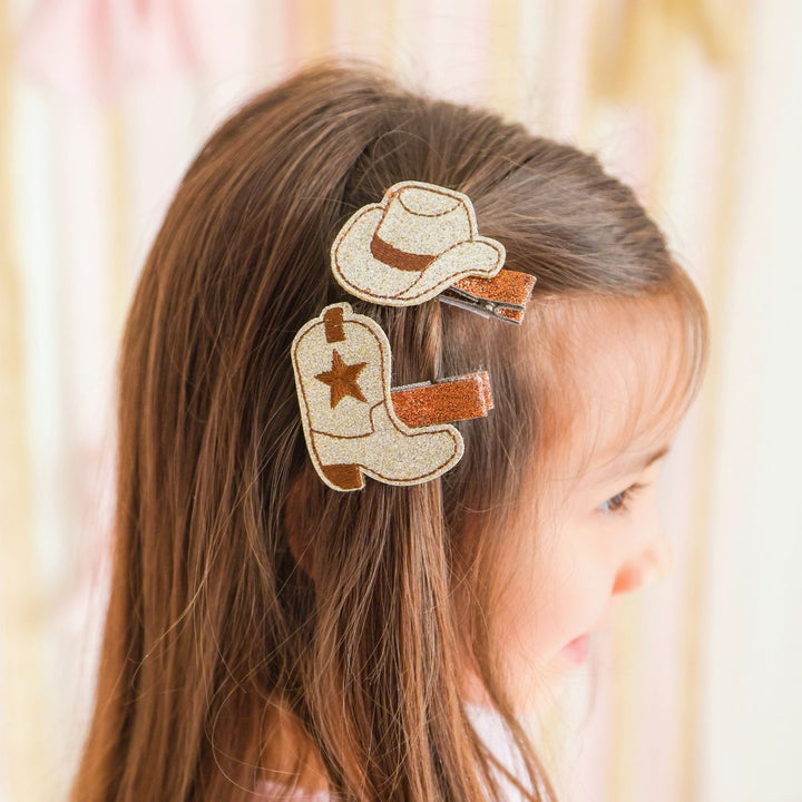 Cowgirl Cutie Western Clip Set