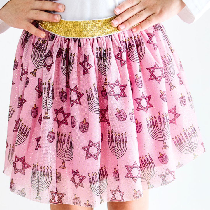 Hanukkah Blush Pink Tutu