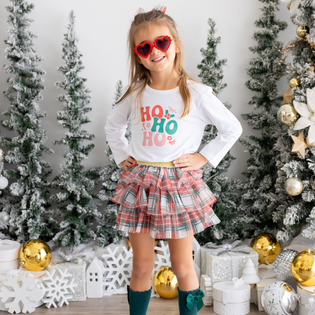 christmas skirts and dresses Plaid Tiered Tutu Skirt – Sweet Wink When an ugly Christmas