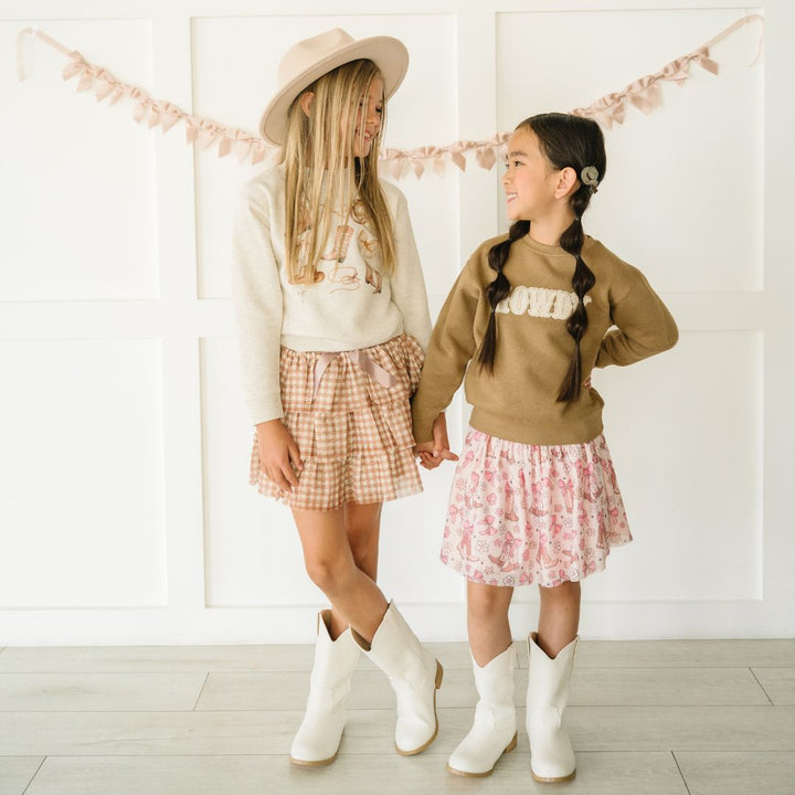 Cowgirl Cutie Sweatshirt - Natural