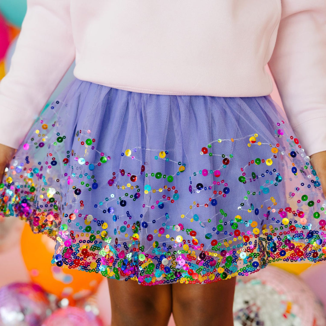 Lavender Confetti Tutu