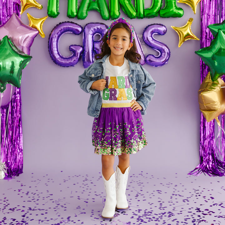 Mardi Gras Confetti Tutu