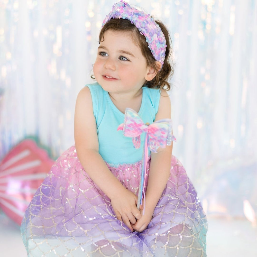Sweet Wink Toddler Girls Sparkling Mermaid Dress