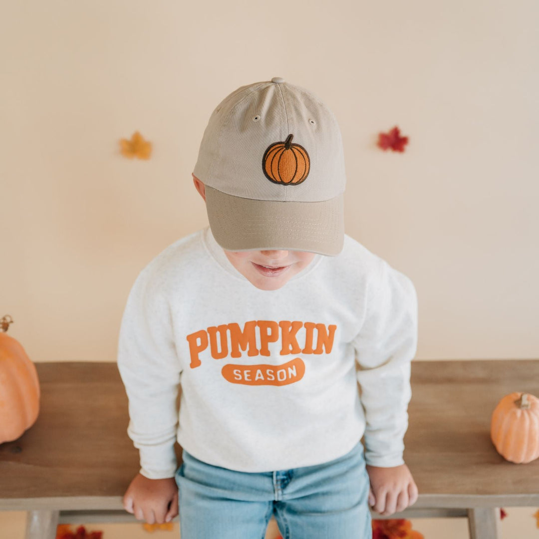 Embroidered Pumpkin Patch Baseball Hat