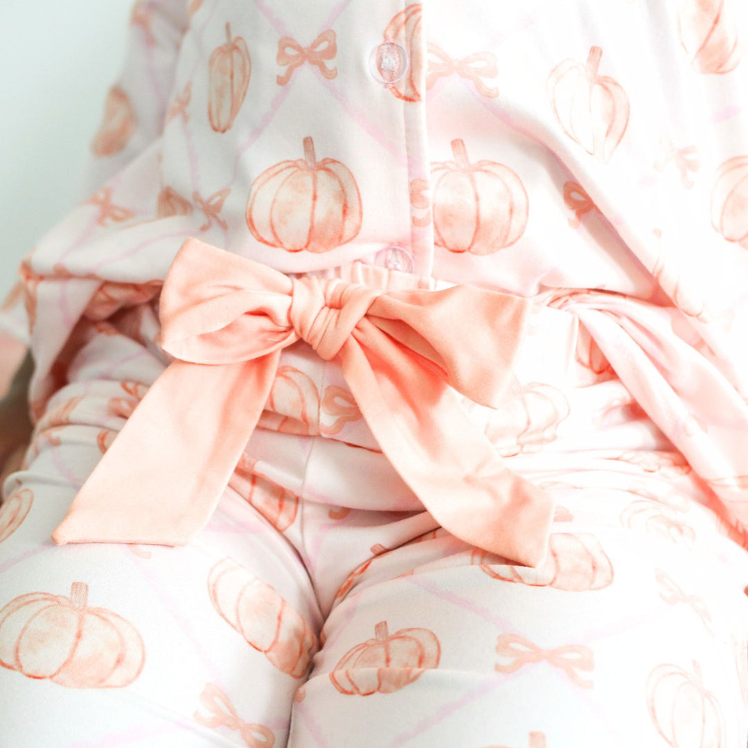 Pumpkin Trellis Two-Piece Set