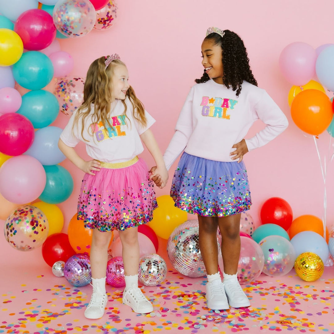 Lavender Confetti Tutu