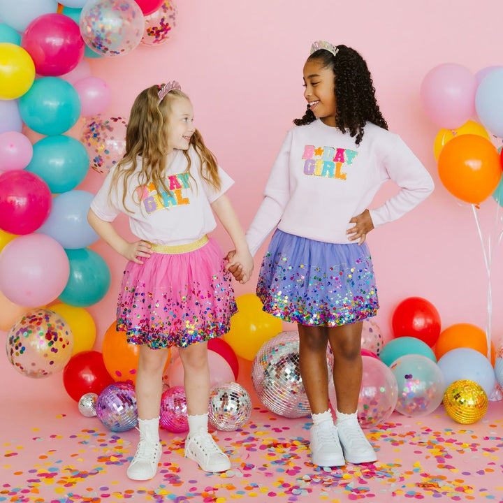 Lavender Confetti Tutu