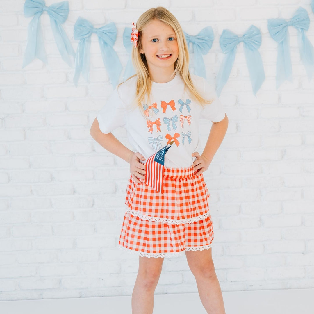 Patriotic Cutie Short Sleeve T-Shirt