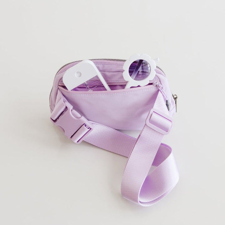 Pearl Heart Patch Belt Bag