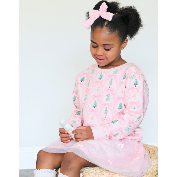 Nutcracker Trellis Christmas Sweatshirt - Ballet