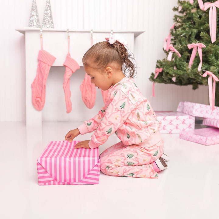 Nutcracker Trellis Christmas Flare Legging