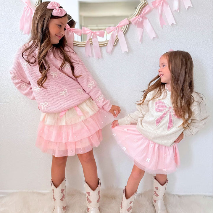 Blush Bows Tutu