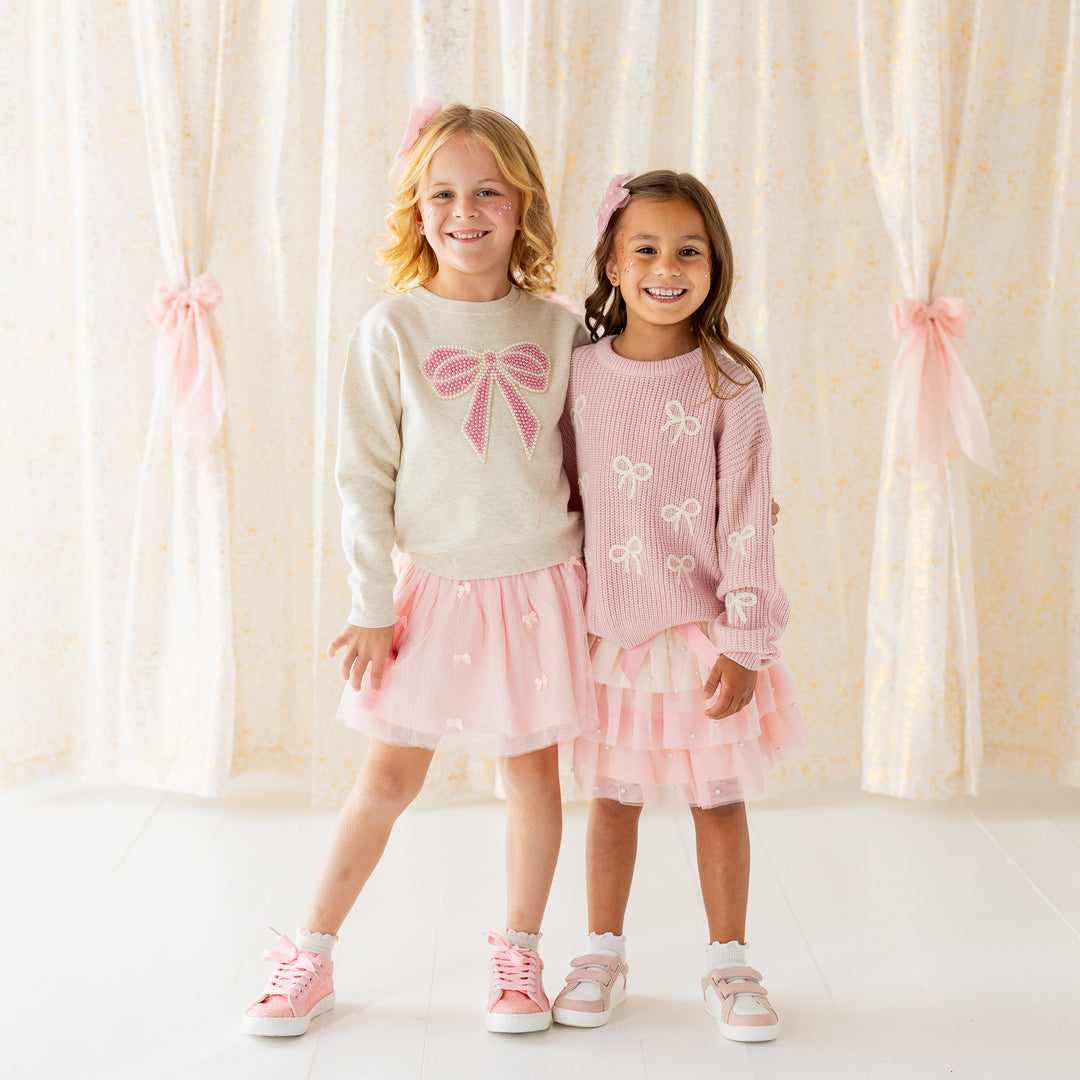 Blush Bows Tutu