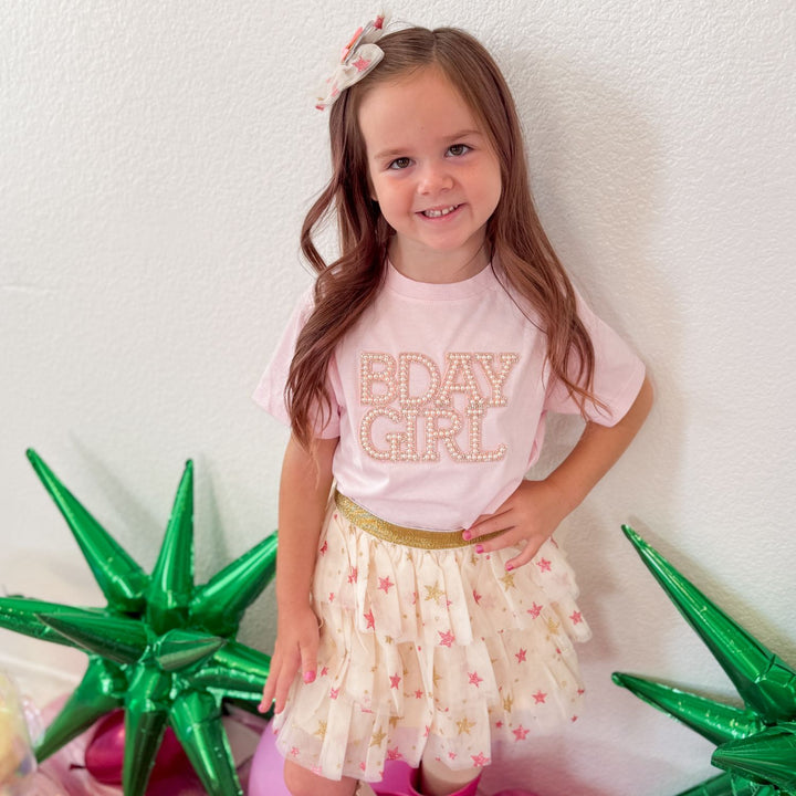 Princess Crown Tulle Bow Clip