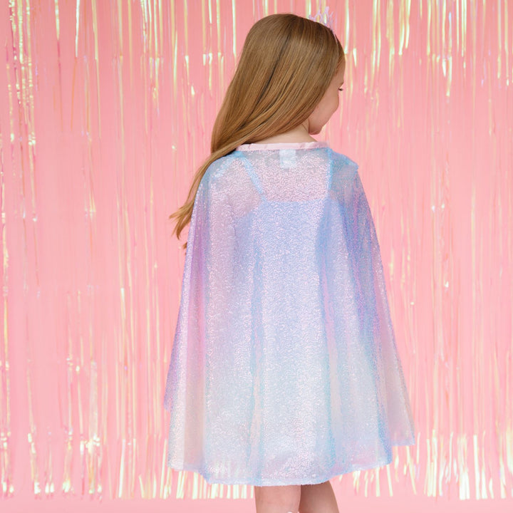 Rainbow Dream Sequin Cape