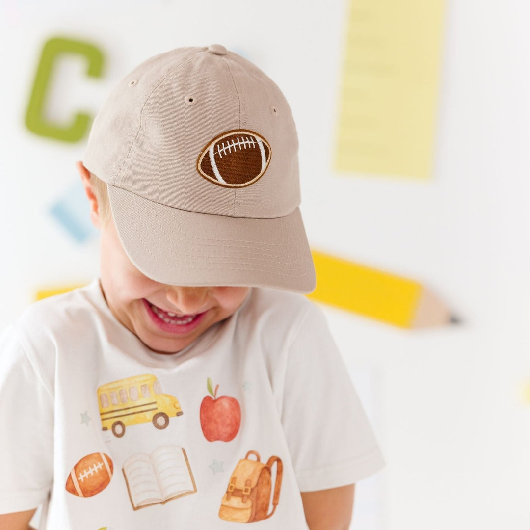 Football Patch Baseball Hat
