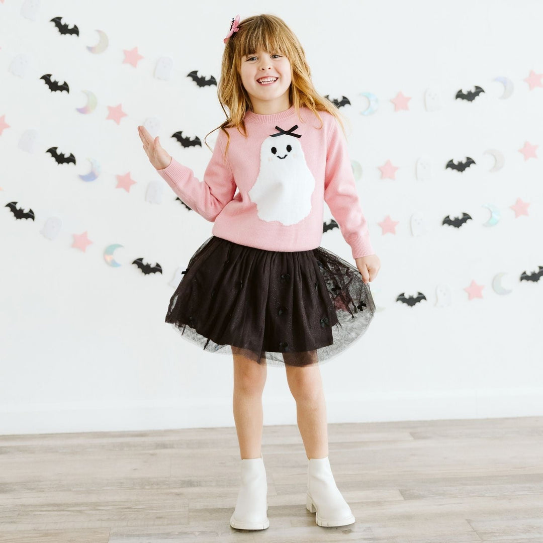 Onyx Bow Tutu Skirt