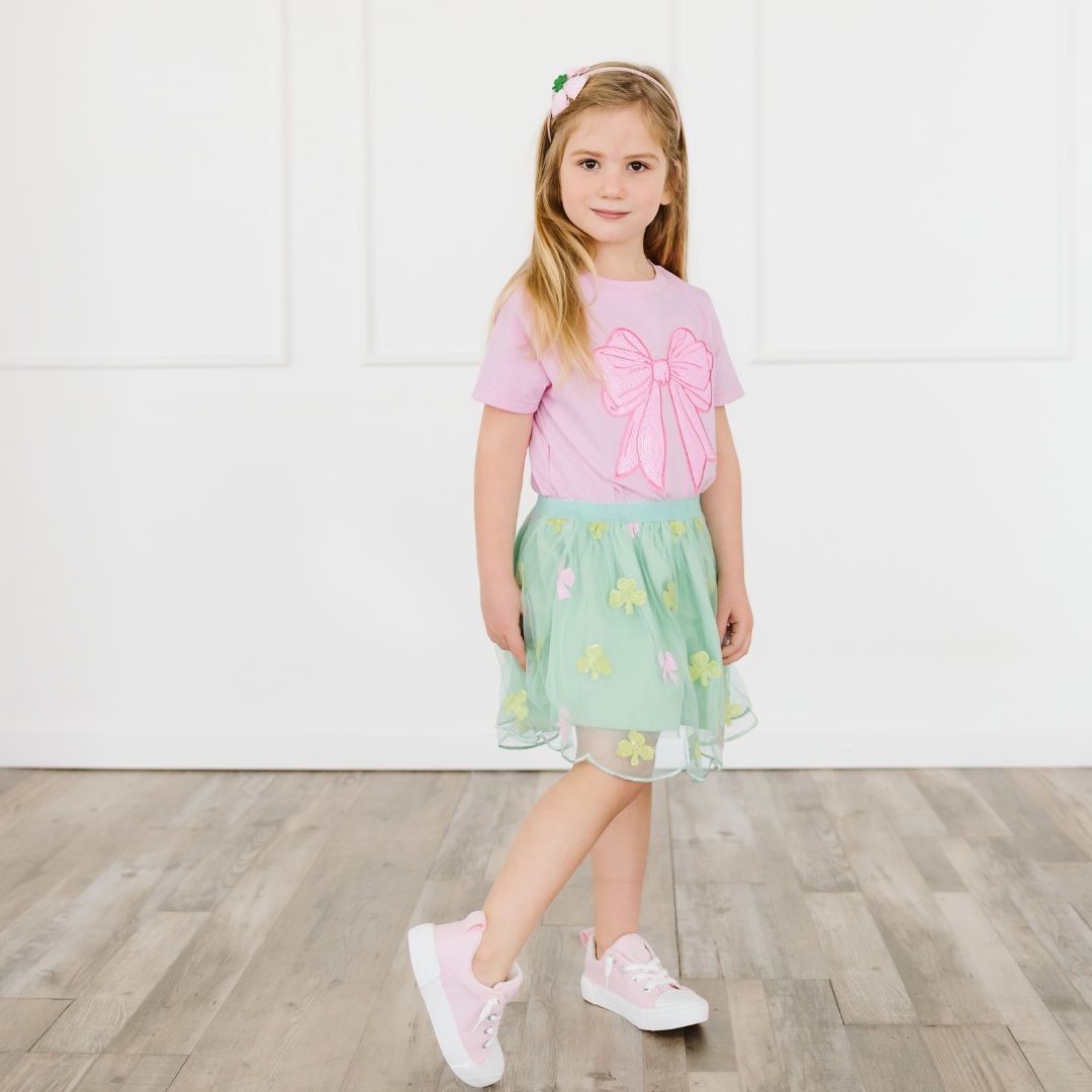 Sweet Shamrock Sequin St. Patrick's Day Tutu