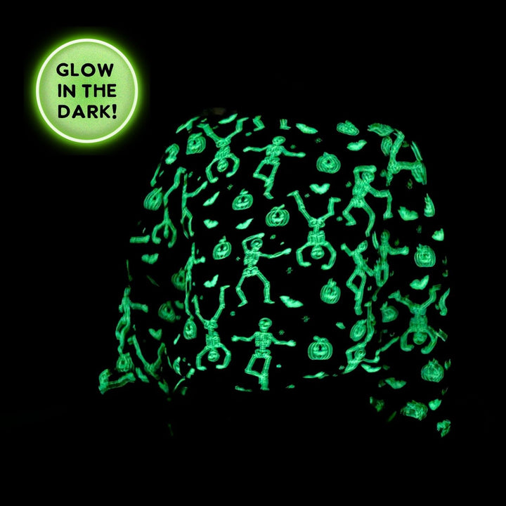 Glow In The Dark Silly Skelly Halloween Sweatshirt